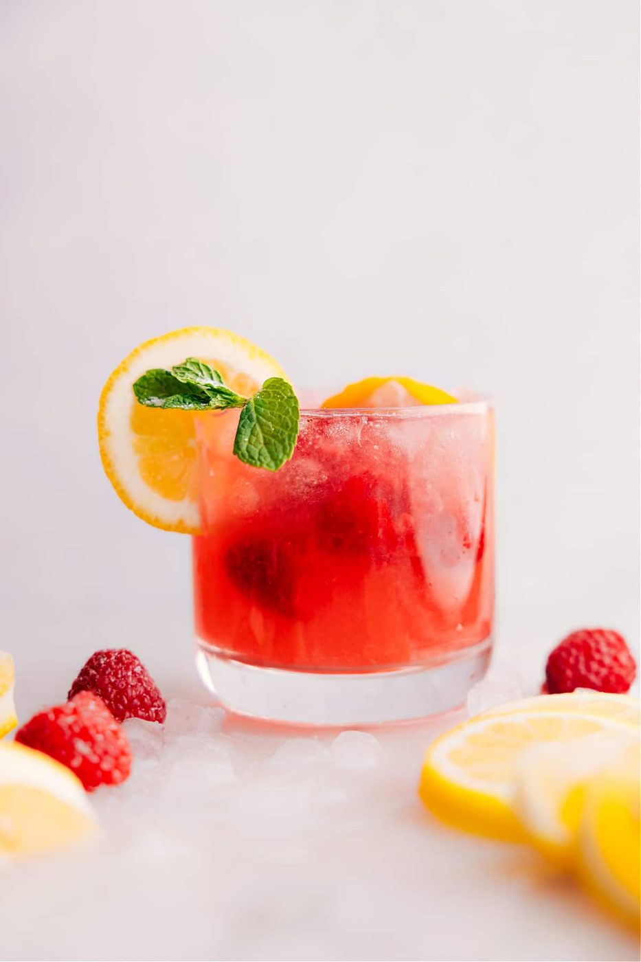 Raspberry Lemonade at Home