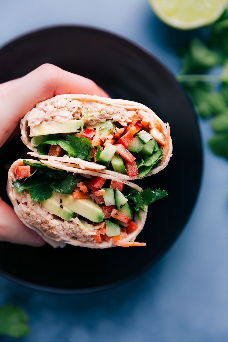 Tuna Salad Wrap from the Pot