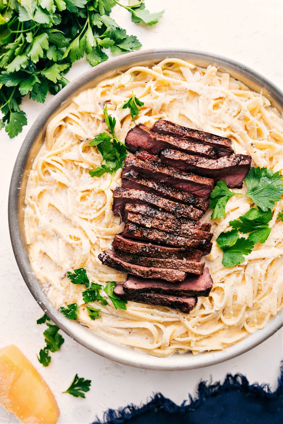 Steak Alfredo