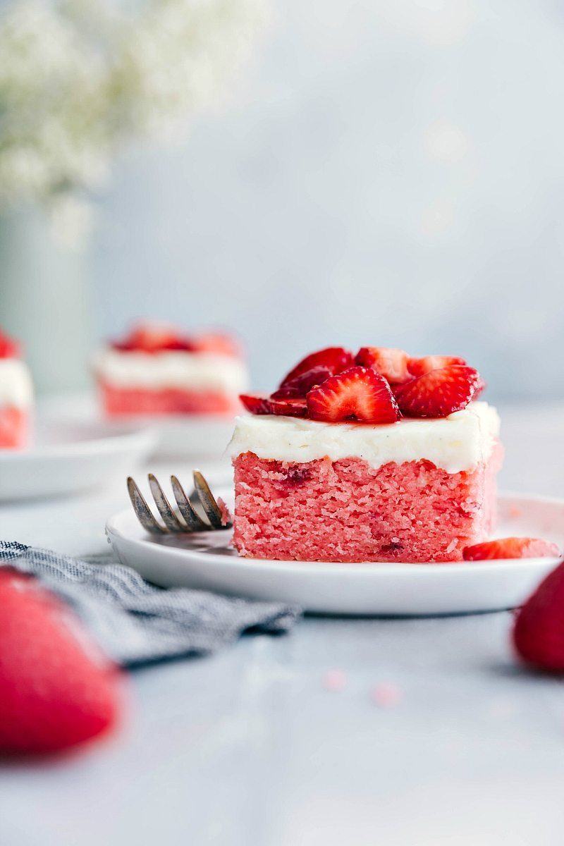 Strawberries plus Cream Cake