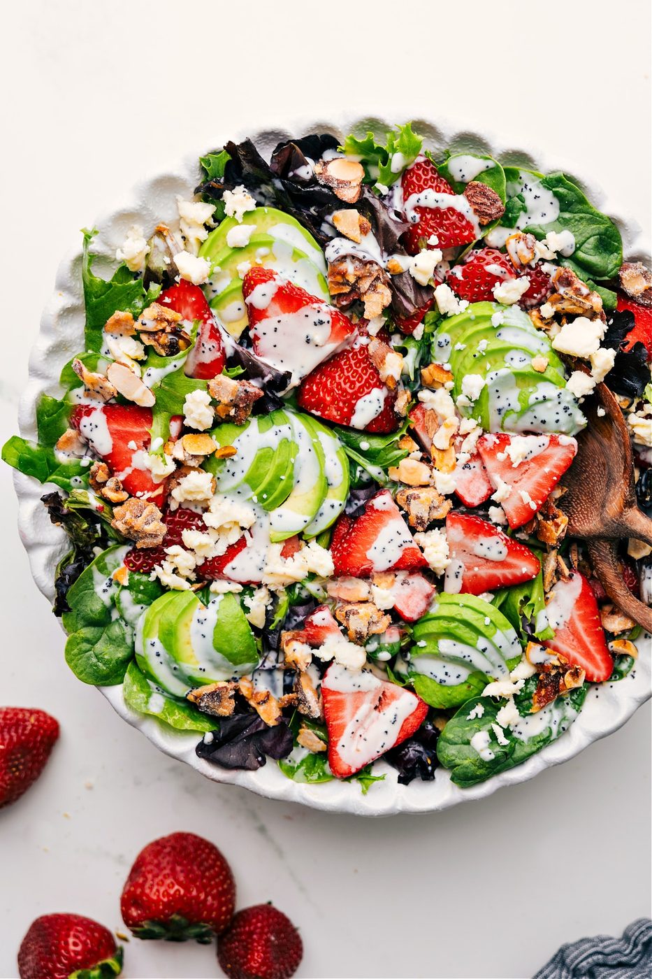 Strawberry Poppyseed Salad at Home