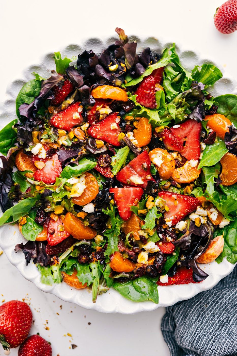 Strawberry Salad for Supper