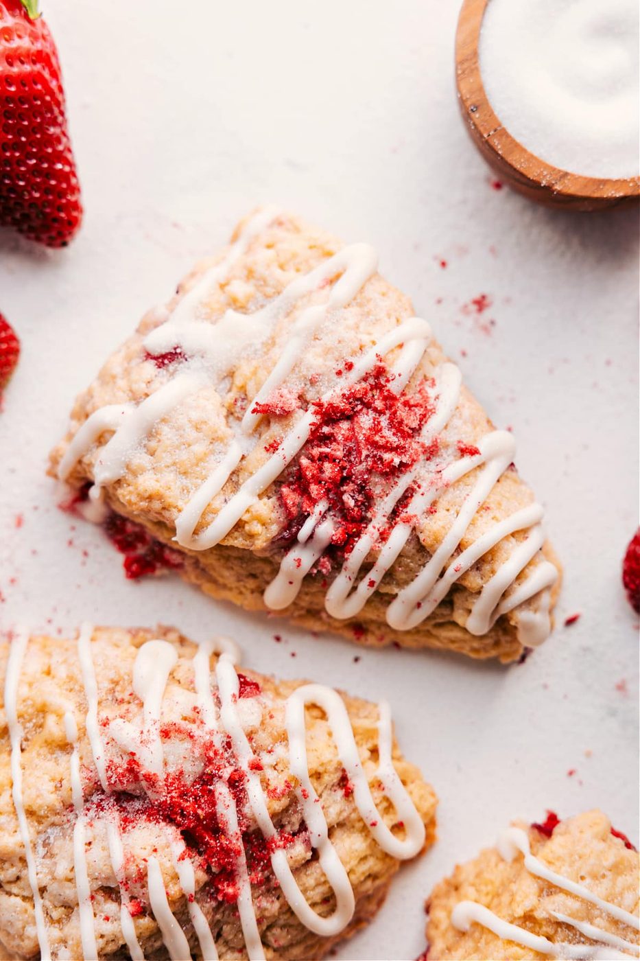 Strawberry Scones
