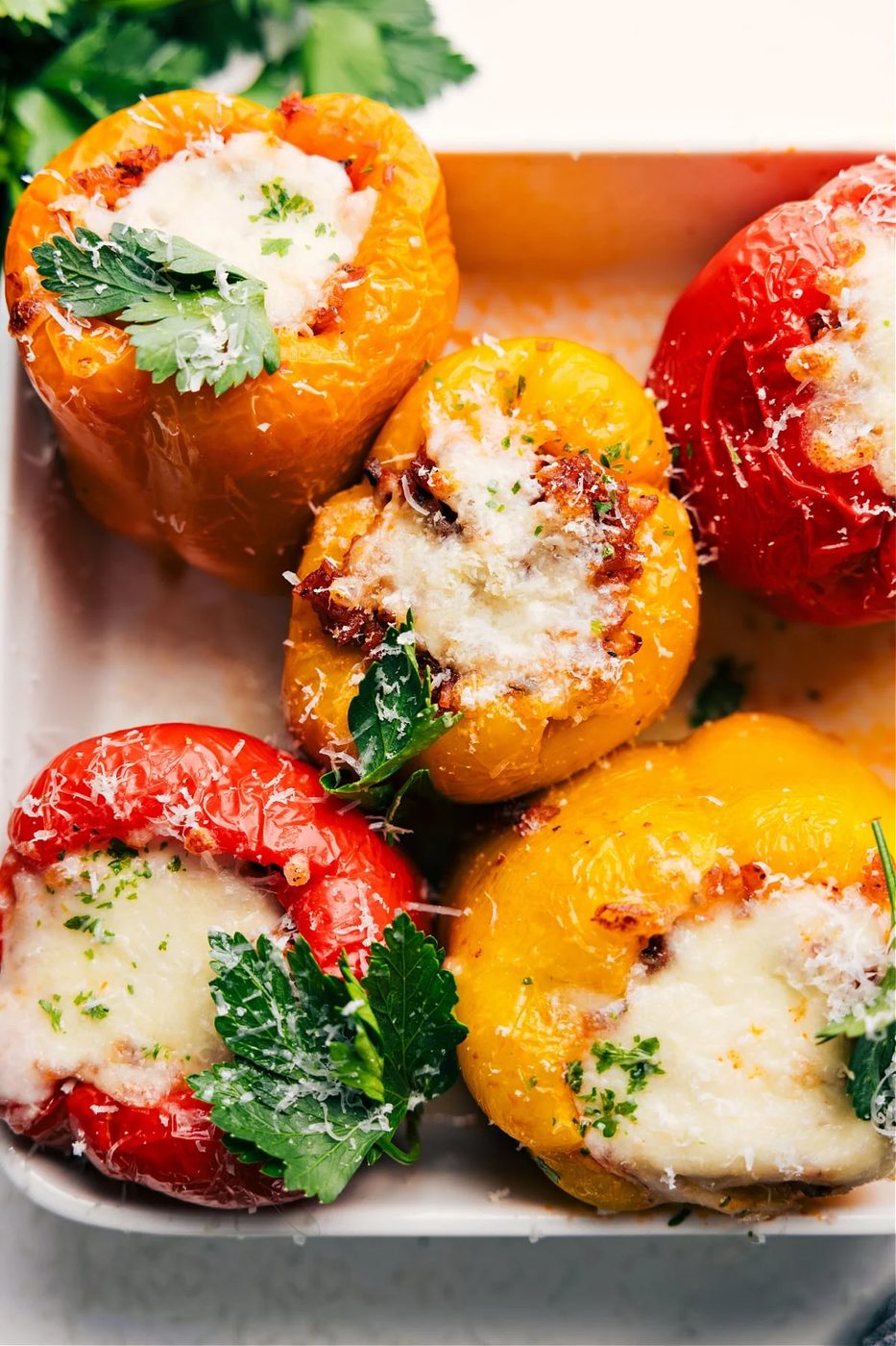 Italian Stuffed Peppers for Supper