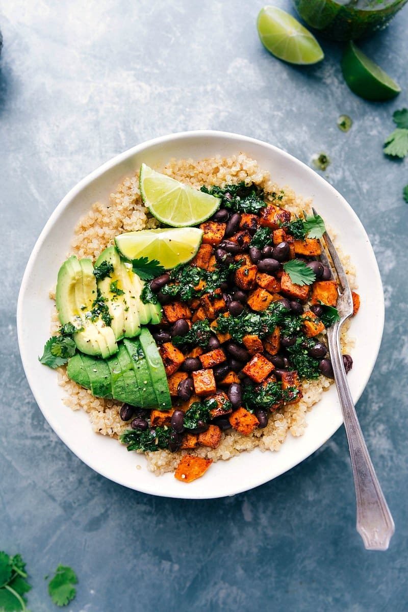 Sweet Potato Buddha Bowl from the Pot