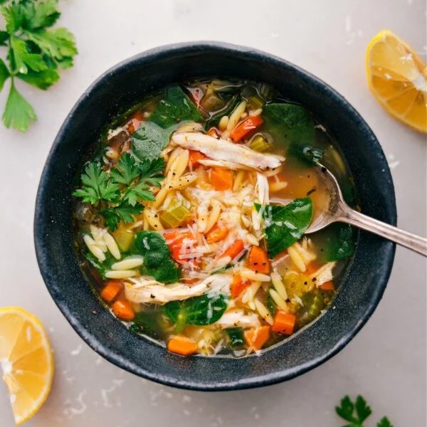 A bowl of satisfying soup, ready to be savored.