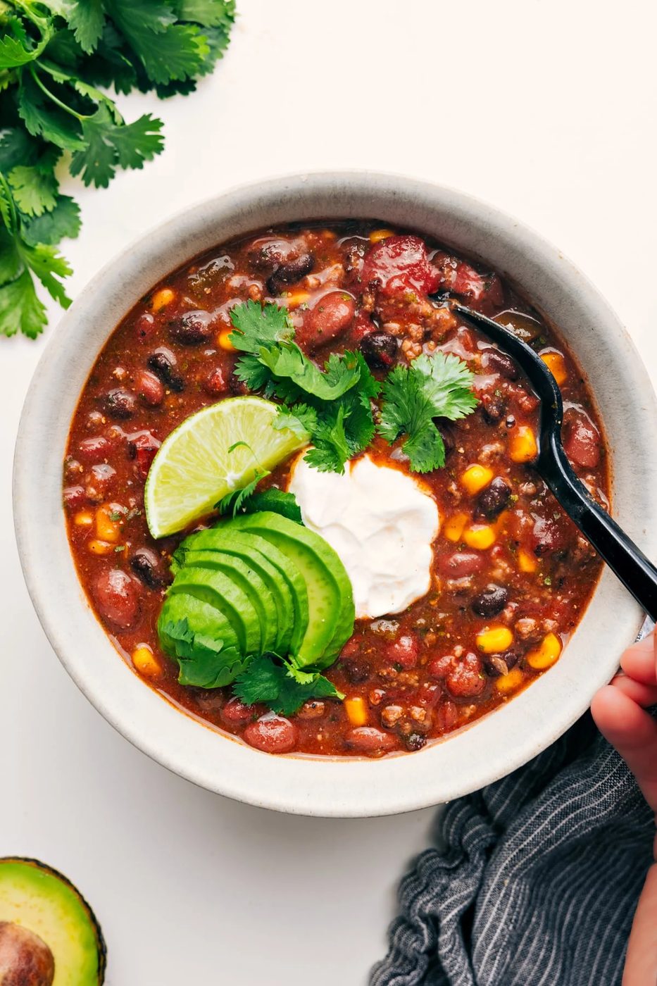 Taco Chili for the Table