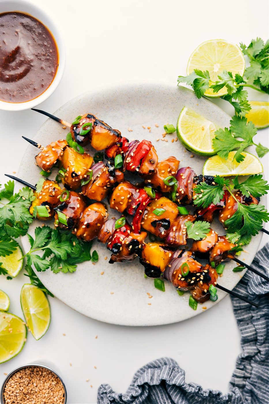 Teriyaki Chicken Skewers from the Pot
