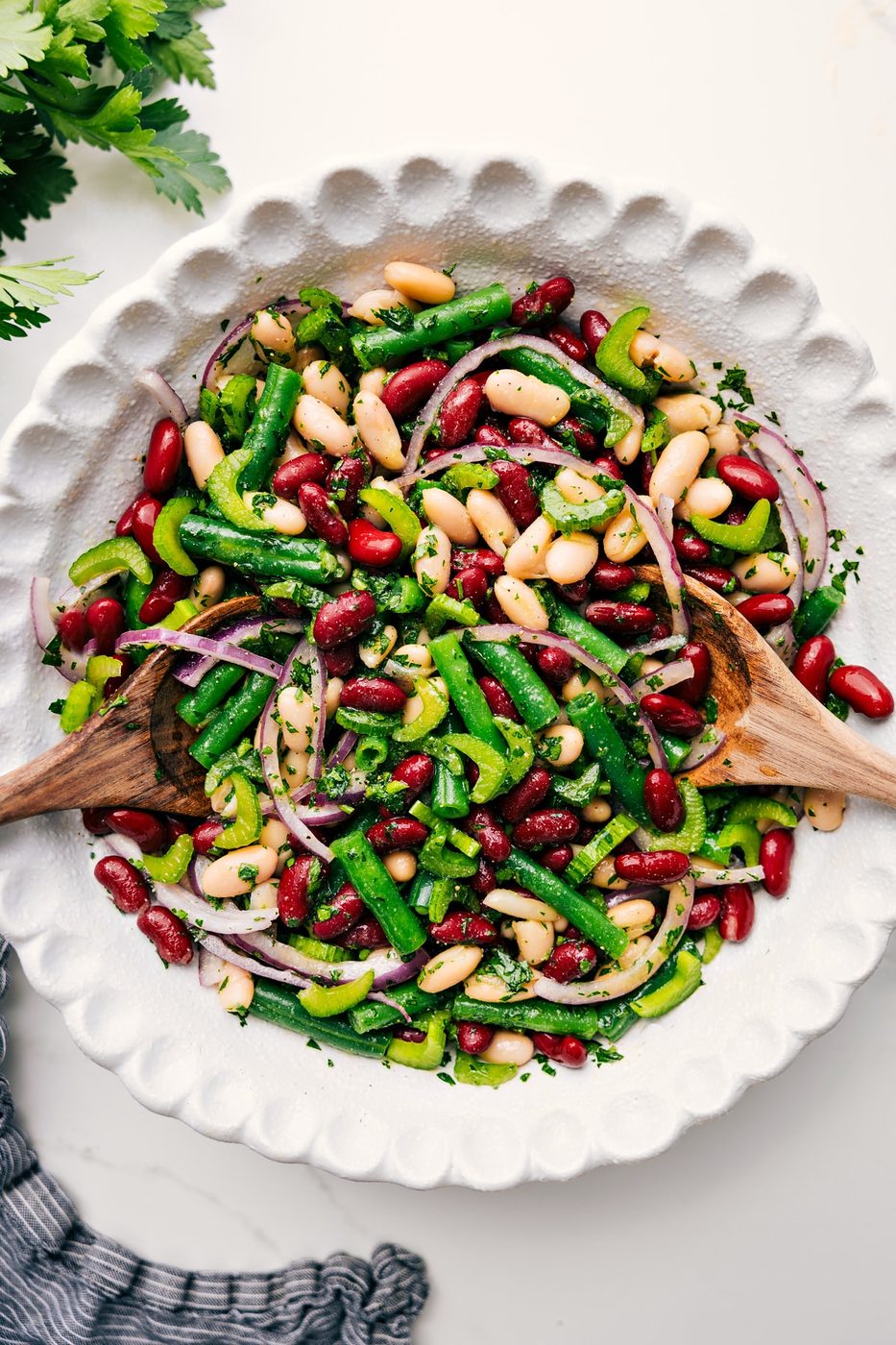 Three Bean Salad for Supper