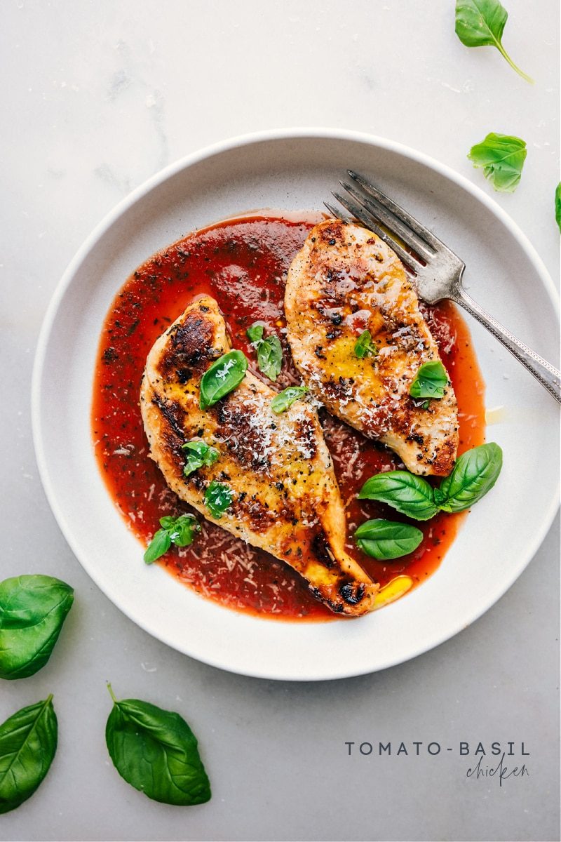 Tomato-Basil Chicken from the Pot