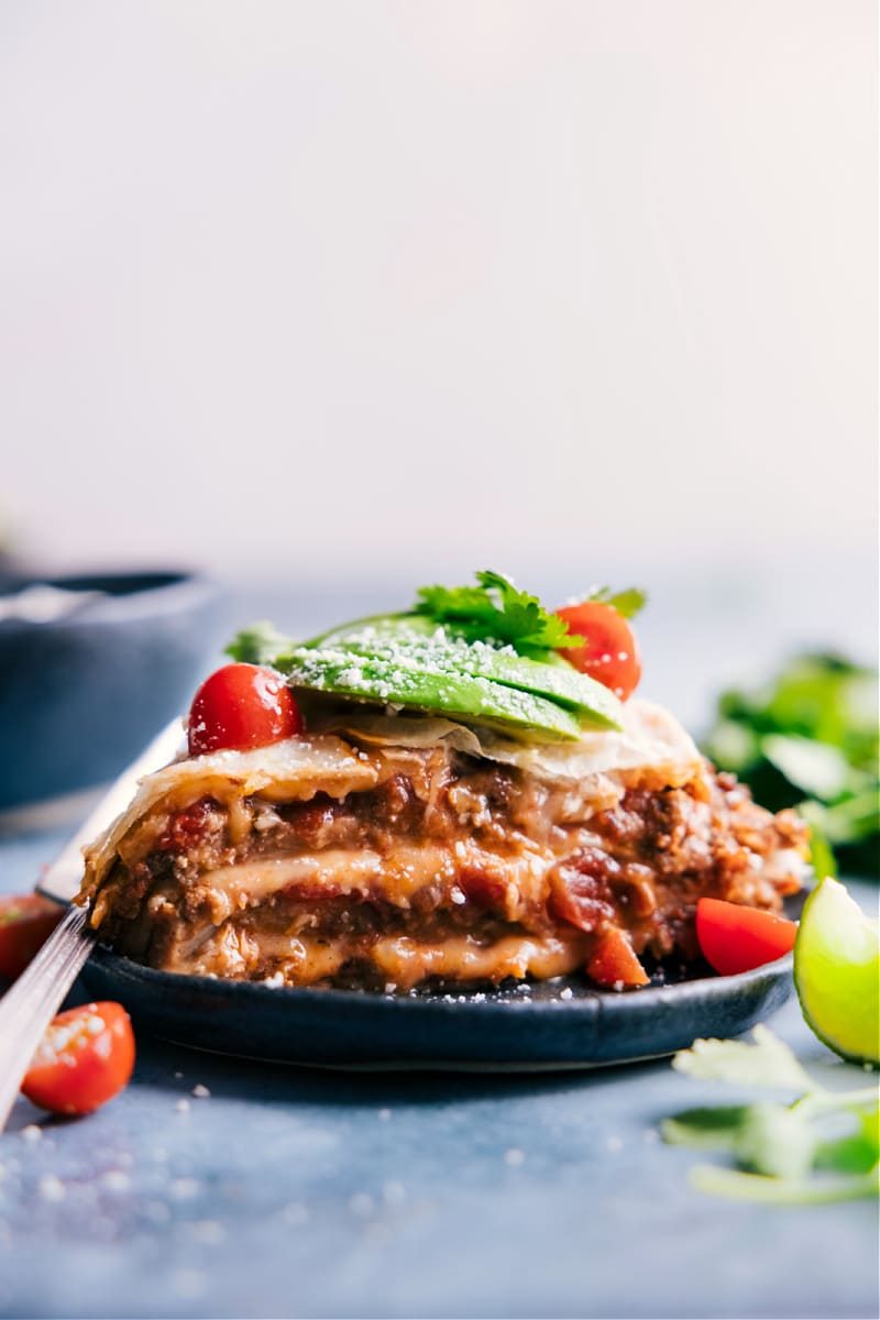 Tortilla Pie at Home
