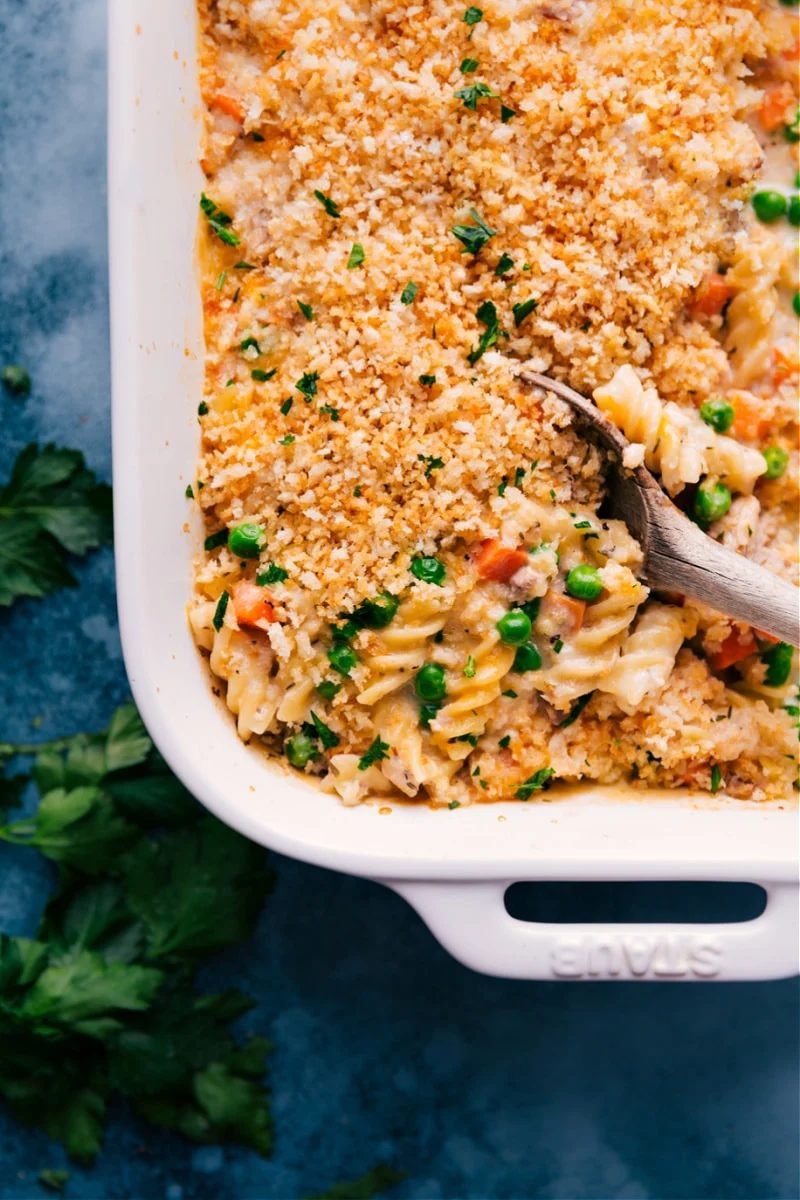 Tuna Casserole Recipe (In ONE Pan!) for the Table