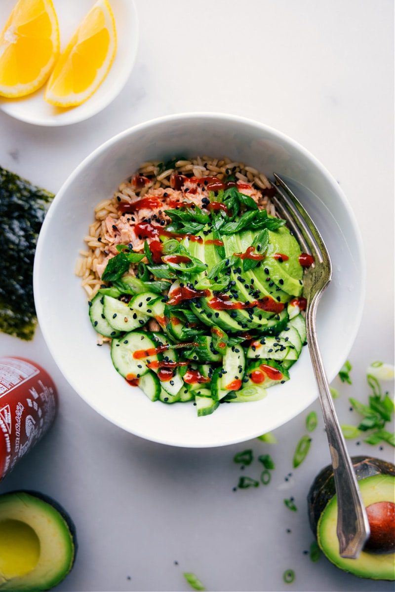 Quickest Tuna Rice Bowl at Home