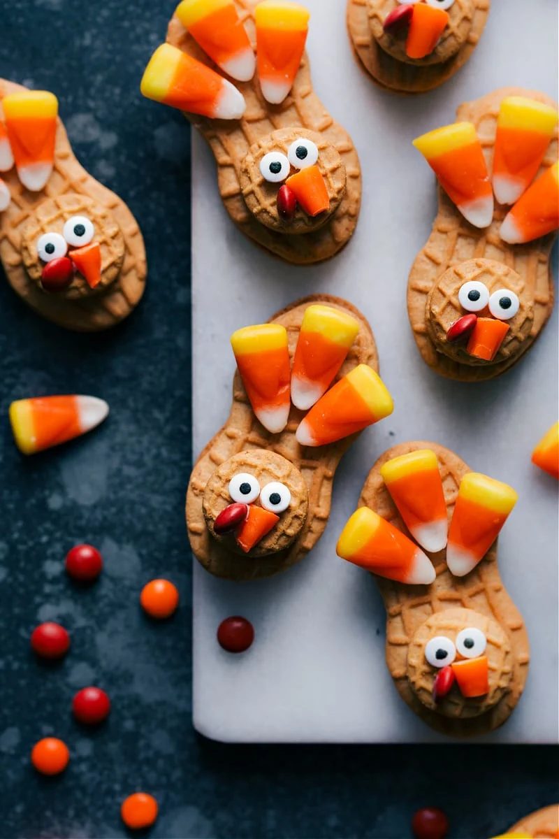 Nutter Butter Turkey Cookies at Home