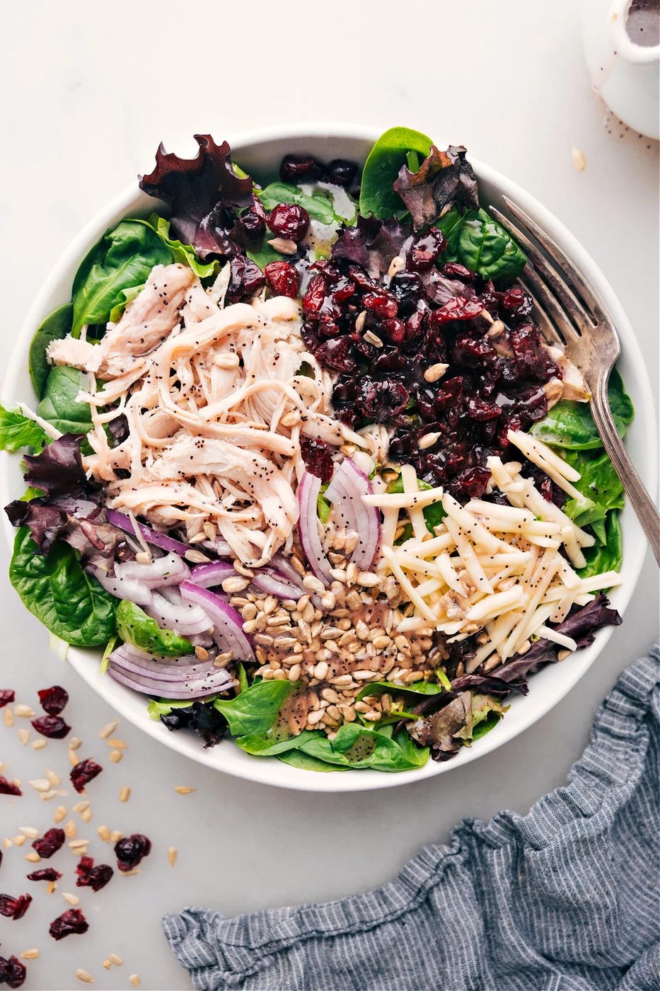 Turkey Cranberry Salad at Home