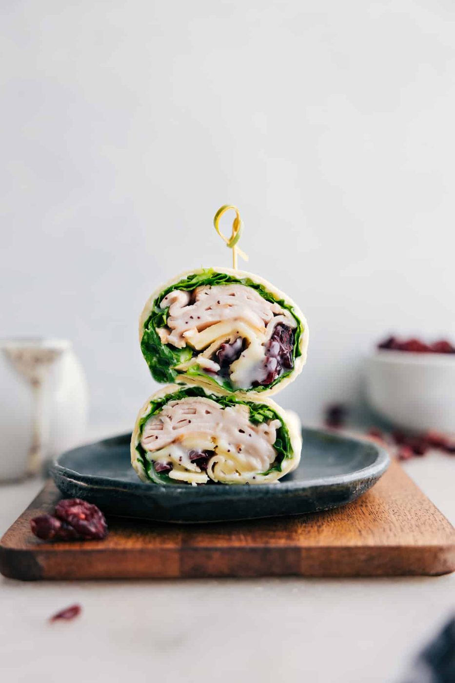 Turkey Cranberry Wrap at Home