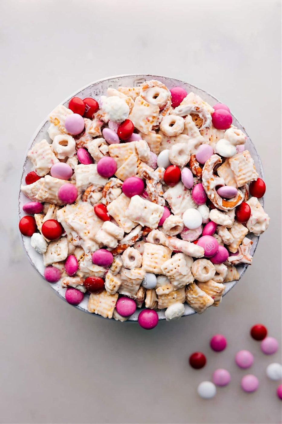 Valentine Snack Mix at Home