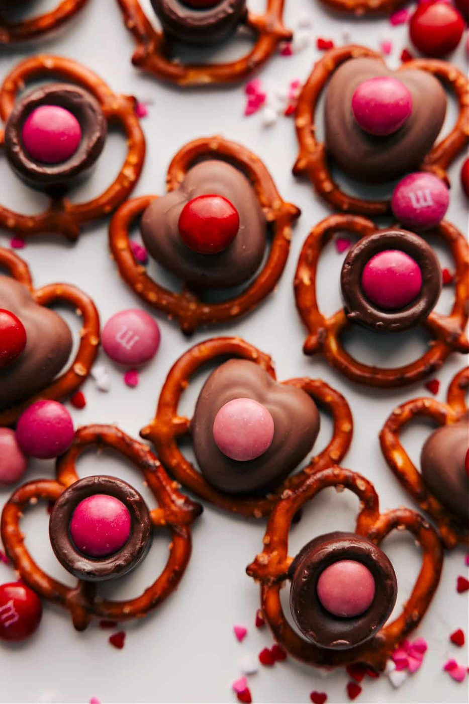 Valentine Pretzels for Supper