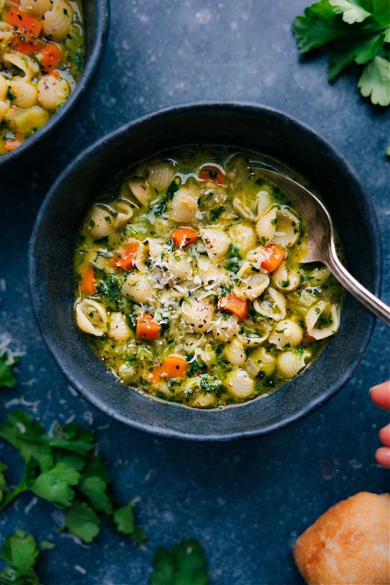 Vegetable Pasta Soup (Go-To Herb Blend)