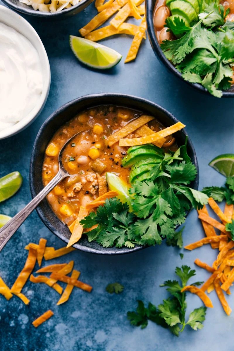 White Turkey Chili from the Pot