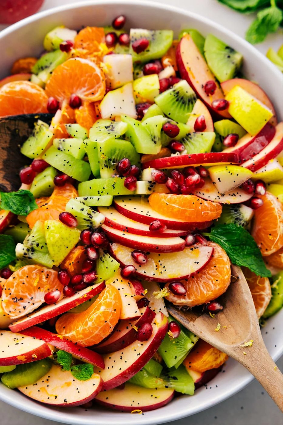 Winter Fruit Salad for the Table