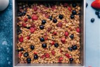 Warm Baked Oat Casserole