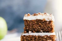 Spiced Applesauce Cake
