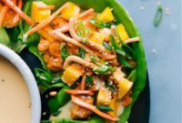 Crisp Asian Chicken Lettuce Wraps