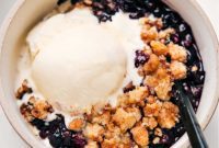 Heavenly Blueberry Cobbler