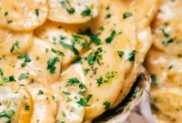 Slow Cooker Creamy Cheesy Potatoes