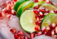 Vibrant Pomegranate Sparkler