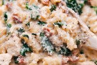 One Pan Tuscan Chicken Pasta