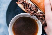 Slow Cooked French Dip Sandwiches