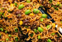 Savory Pork Ramen Stir-Fry