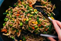 Savory Udon Stir-Fry Delight