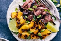 Caramelized Pineapple Steak
