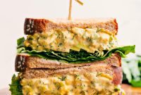 The Ultimate Creamy Egg Salad Sandwich