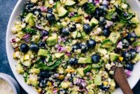 Vibrant Blueberry Corn Salad