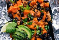Roasted Sweet Potato Parcels