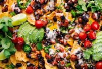 Loaded Veggie Nachos