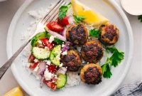 Taverna-Style Greek Turkey Meatballs