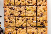Ultimate Chewy Blondie Bars