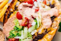 Crispy Smash Taco Burger