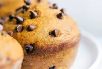 Spiced Pumpkin Chocolate Chip Muffins