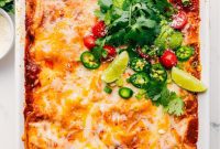 Ultimate Chicken Enchilada Bake