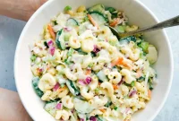 Creamy Macaroni Slaw