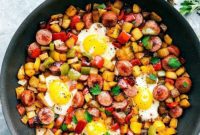 One Pan Sausage and Veggie Medley