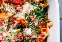 Savory Sausage Stuffed Shells