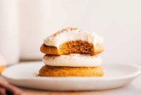 Decadent Pumpkin Cookies with Silky Cream Cheese Frosting