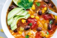 Hearty Instant Pot Chicken Tortilla Soup